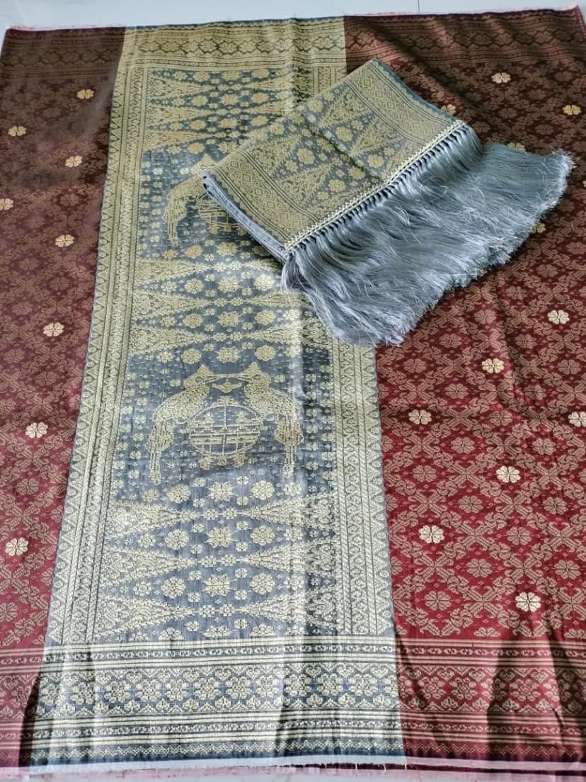 Kain Songket Motif Rantai