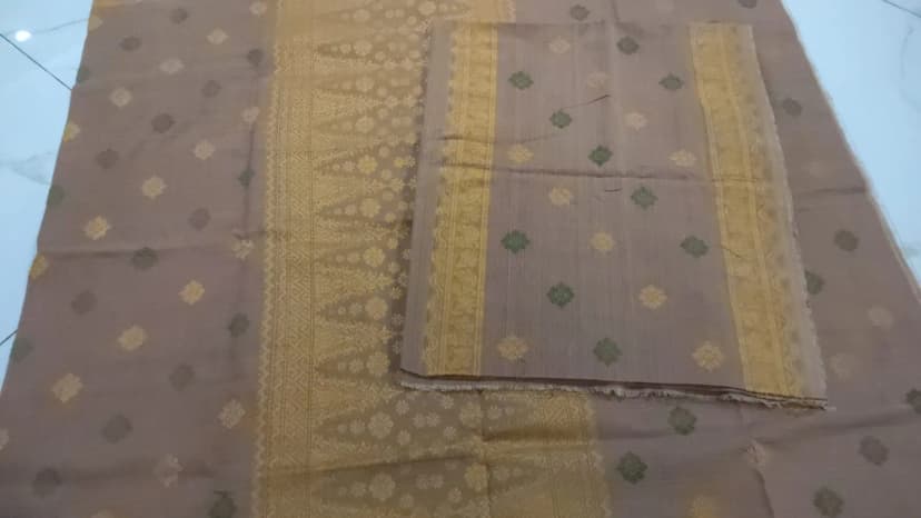 Kain Songket Warna Alam