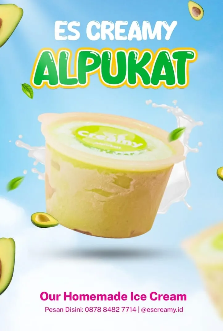 Es Creamy Alpukat (Cup)