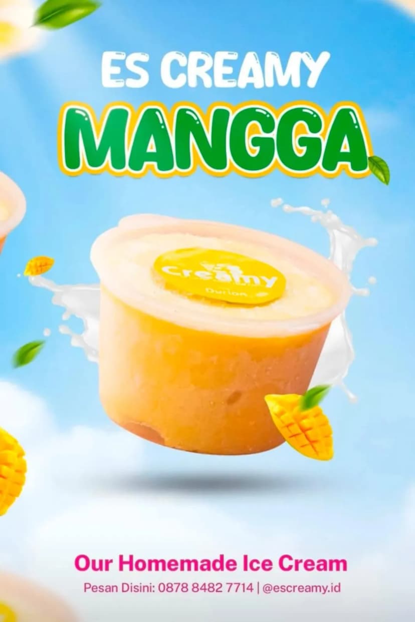 Es Creamy Mangga (Cup)