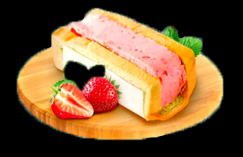 Es Creamy Stroberi (Potong)