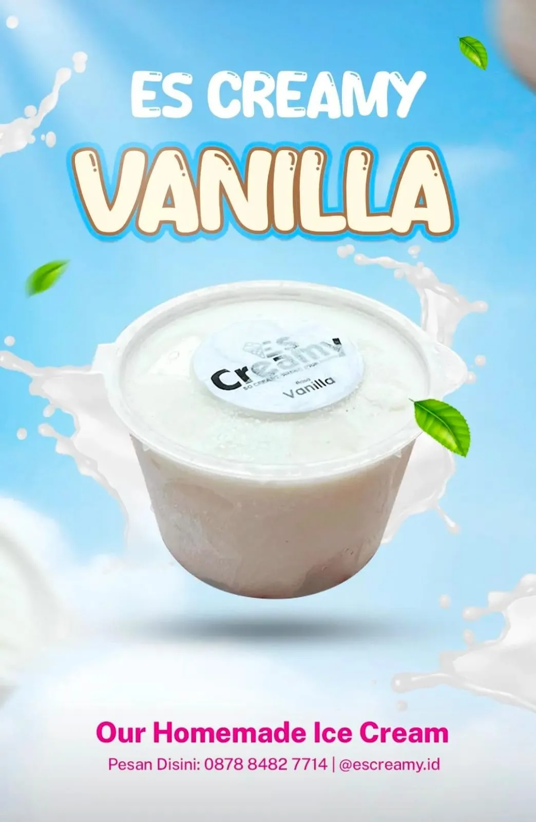 Es Creamy Vanilla (Cup)
